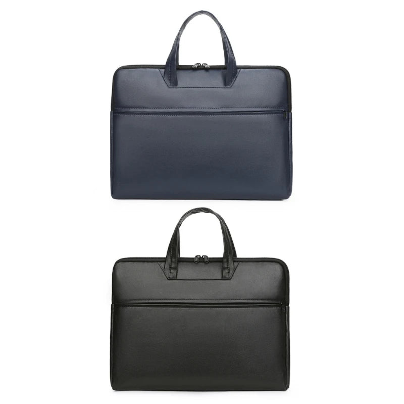 Tote Laptop Bag with Handles Zippers Multifunctional Organize Supplies