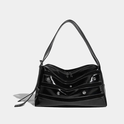 Tote Large Capacity 2024 New Decompression Relaxed Versatile Single Shoulder Crossbody Retro Women's Bag