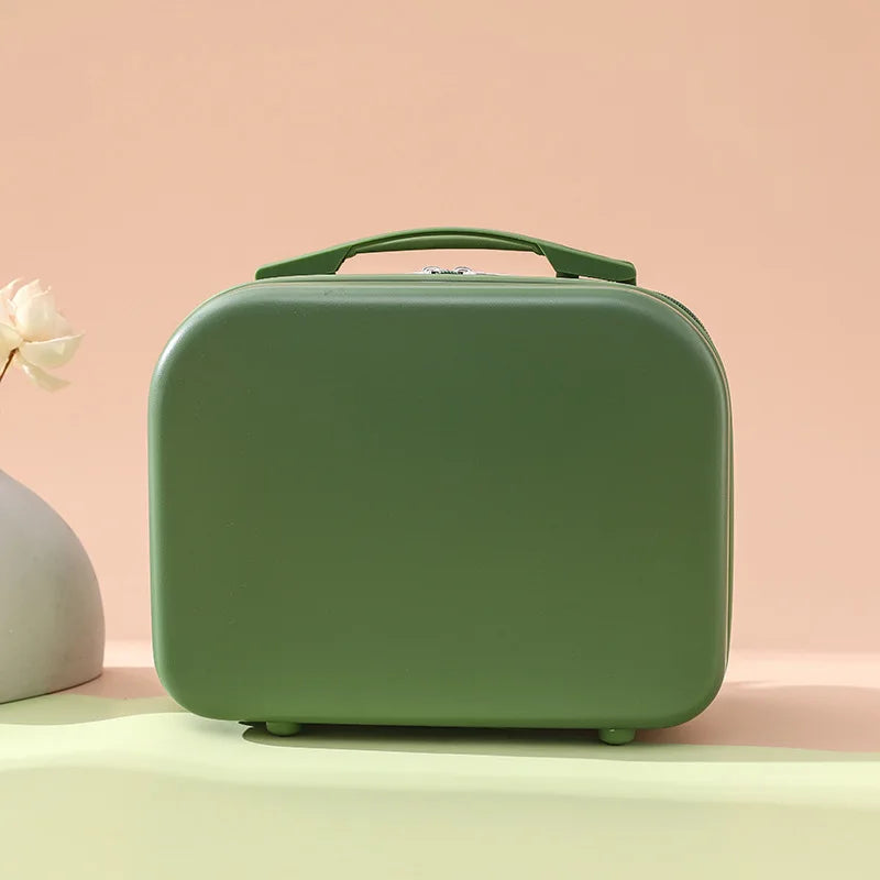 Tourist women's mini portable small box, 14 inch makeup suitcase, new student lightweight boarding