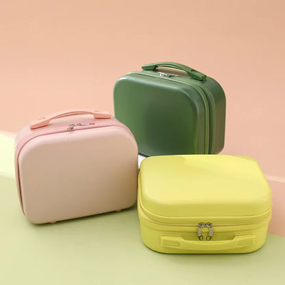 Tourist women's mini portable small box, 14 inch makeup suitcase, new student lightweight boarding