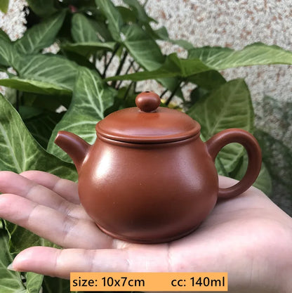 Tradition Zhu Mud Zisha Teaware Chinese Yixing Purple Clay Tea Pot Household Filter Teapot Gifts Customized Beauty Tea Infuser