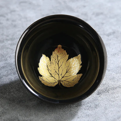 Traditional Kiln Change Ceramic Teacup Handmade Tea Bowl Chinese Boutique Tea Set Accessories Master Cup Portable Personal Cup