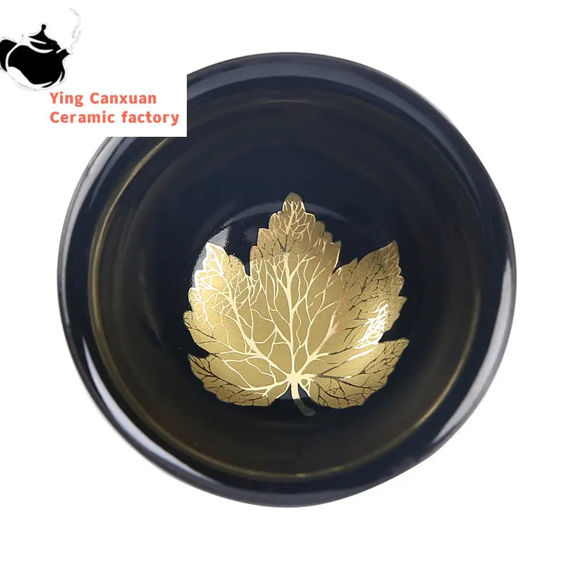 Traditional Kiln Change Ceramic Teacup Handmade Tea Bowl Chinese Boutique Tea Set Accessories Master Cup Portable Personal Cup