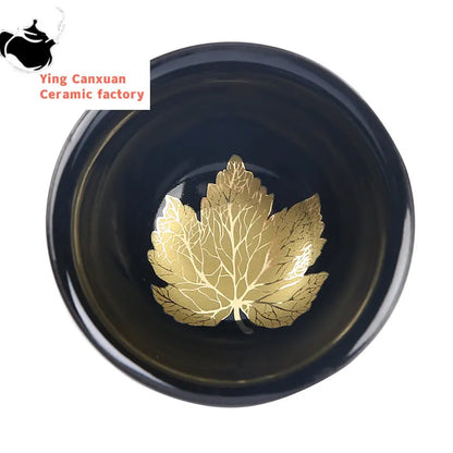 Traditional Kiln Change Ceramic Teacup Handmade Tea Bowl Chinese Boutique Tea Set Accessories Master Cup Portable Personal Cup