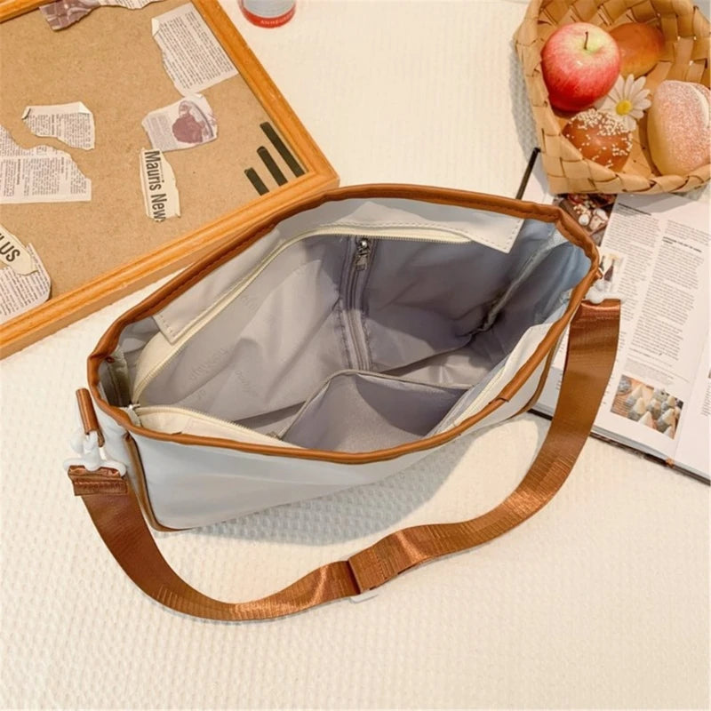 Transparent Crossbody Bag Spacious Shoulder Crossbody for Style Enthusiasts