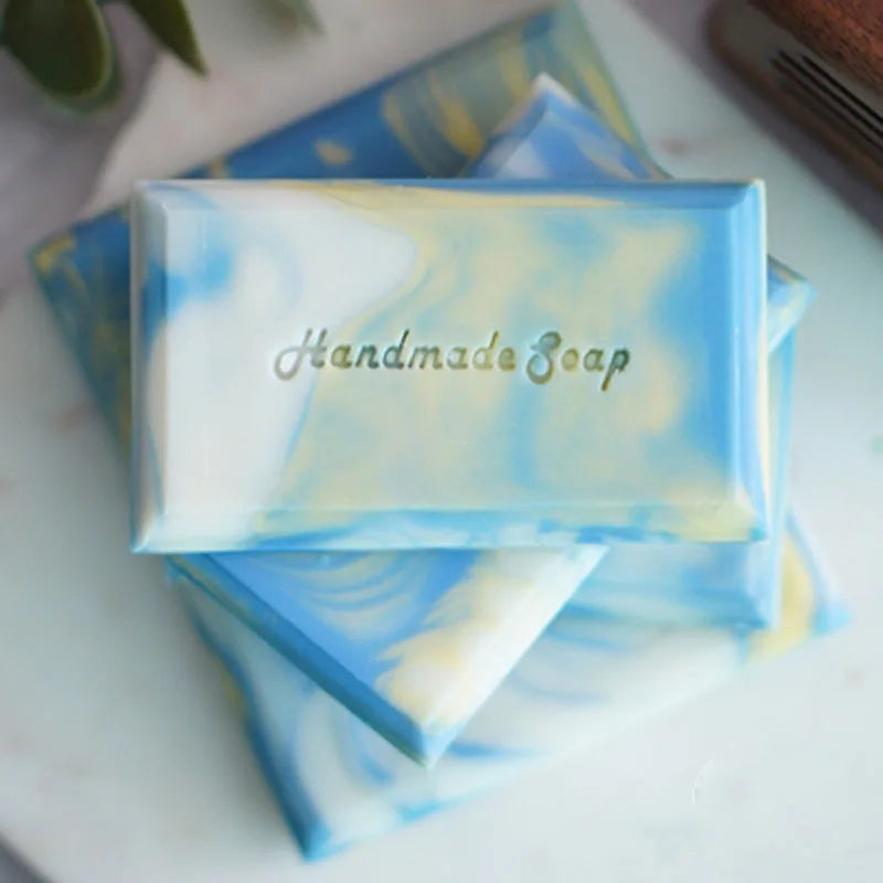 Transparent Handmade Soap Making Stamp, Natural Soap Chapter, DIY Acrylic Chapters, Customize Tools Accessories