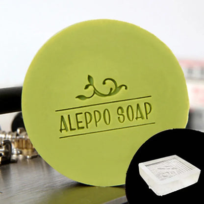 Transparent Soap Stamp for DIY Making, Handmade Pattern, Flower and Leaf, Home Cleaning, Natural Seal, Acrylic Seal