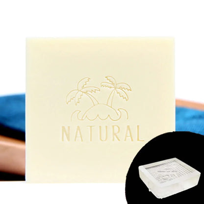 Transparent Soap Stamp for Handmade DIY Making, Natural Pattern Seal, Home Cleaning, Natural Seal, Chapter Tools
