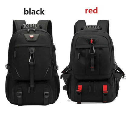 Trave Backpack 50L 80L Multifunction Hiking Laptop USB Charging For Men Bags Expandable Business Backpacks With Shoes Pocket Bag