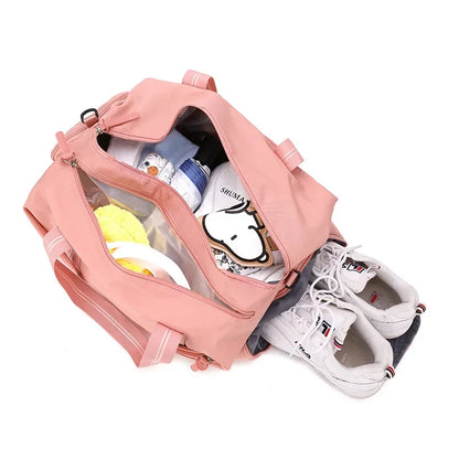 Travel 2024 New Large Capacity Dry and Wet Separation Fitness Swimming One Shoulder Diagonal Span Bag Wholesale