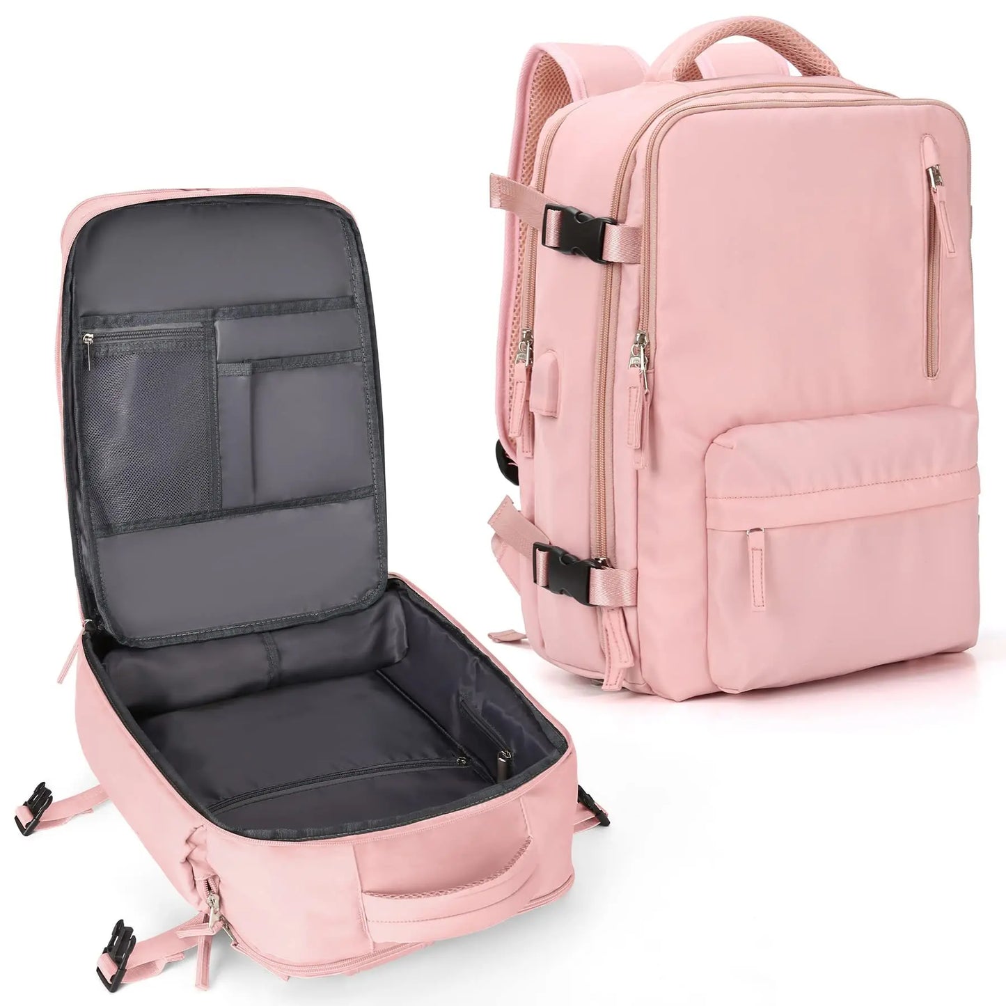 Travel Backpack Cabin Plane Ryanair 40x30x20 Anti-Theft Carry On Waterproof Tik Tok Backpack Airplane For Men Women With Shoes