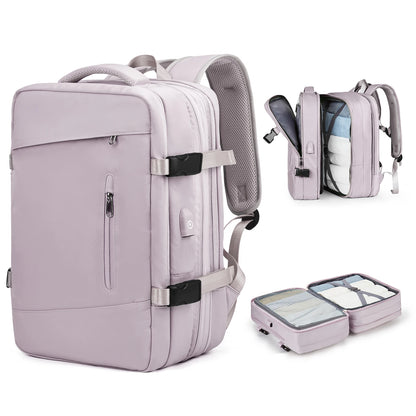 Travel Backpack, Flight Approved Carry On Backpack for Women Men, Expandable Large Luggage Backpack Business Weekender Daypack