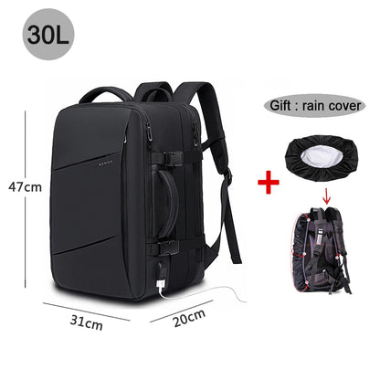 Travel Backpack Men 17.3 Laptop Backpack Large Aesthetic Business Backpack Male School Bag Waterproof USB Backpack Man Fashion