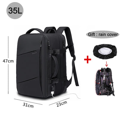 Travel Backpack Men 17.3 Laptop Backpack Large Aesthetic Business Backpack Male School Bag Waterproof USB Backpack Man Fashion