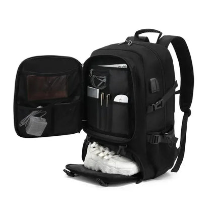 Travel Backpack Men 50 Liters 80L Multifunctional Climbing Extendable Bag Waterproof Large Capacity Backpacks With Shoes Pocket
