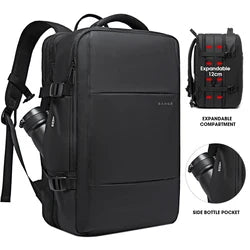 Travel Backpack Men Business Aesthetic Backpack School Expandable USB Bag Large Capacity 17.3 Laptop Waterproof Fashion Backpack