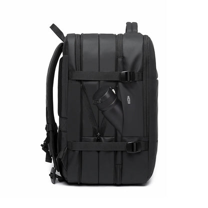 Travel Backpack Men Business Aesthetic Backpack School Expandable USB Bag Large Capacity 17.3 Laptop Waterproof Fashion Backpack