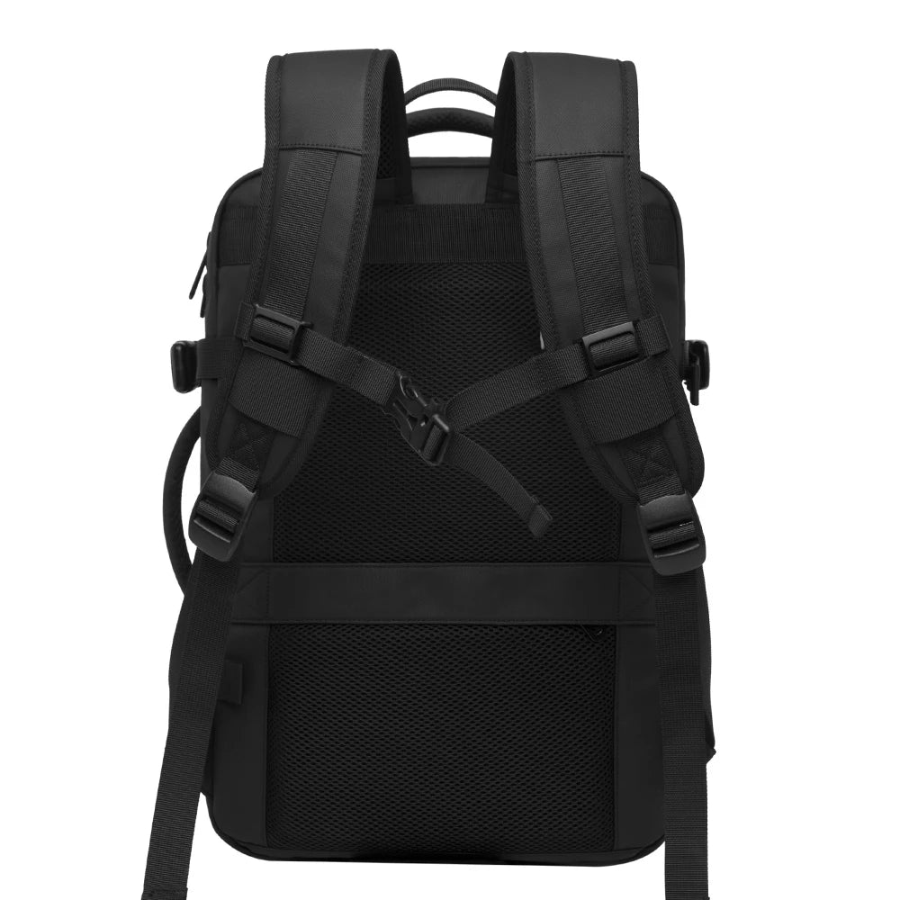 Travel Backpack Men Business Aesthetic Backpack School Expandable USB Bag Large Capacity 17.3 Laptop Waterproof Fashion Backpack