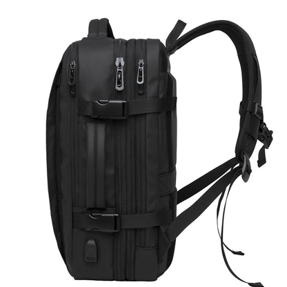 Travel Backpack Men Business Aesthetic Backpack School Expandable USB Bag Large Capacity 17.3 Laptop Waterproof Fashion Backpack