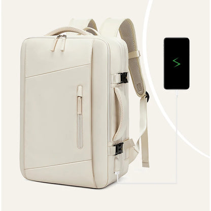 Travel Backpack Men Women Expanded Large Capacity Bag Hiking Business Laptop Backpacks USB Charging Waterproof School Back Pack
