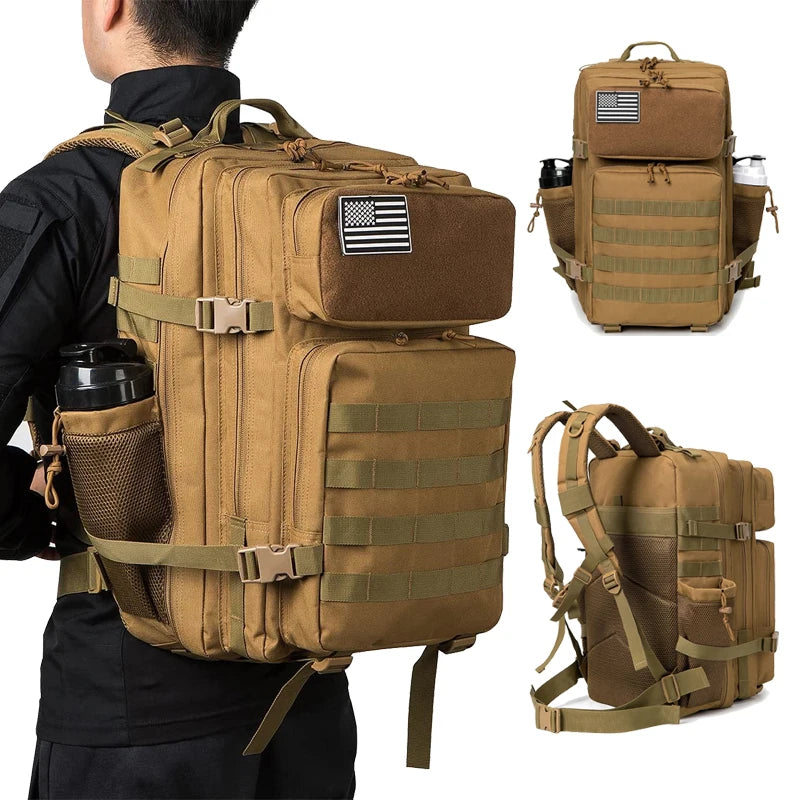 Travel Backpack Multifunction 50L Waterproof Man Bag Hunting High Quality Backpacks Outdoor Hiking Rucksack Camping Bags Large