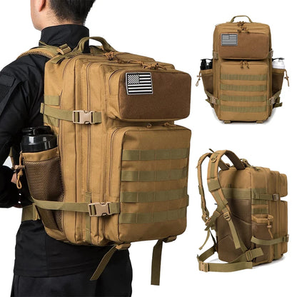 Travel Backpack Multifunction 50L Waterproof Man Bag Hunting High Quality Backpacks Outdoor Hiking Rucksack Camping Bags Large