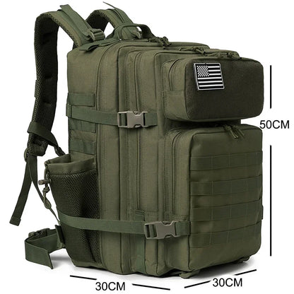 Travel Backpack Multifunction 50L Waterproof Man Bag Hunting High Quality Backpacks Outdoor Hiking Rucksack Camping Bags Large