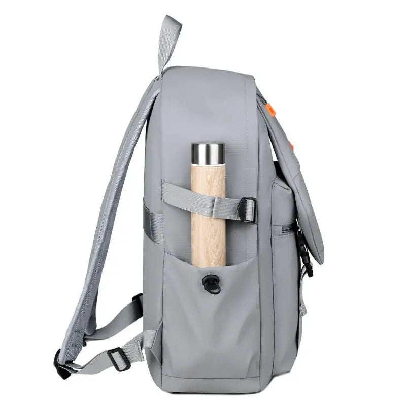 Travel Backpack Simple Solid Urban Man USB Backpacks for Men Lightweight Commuter Laptop Backpack Trend School Bag