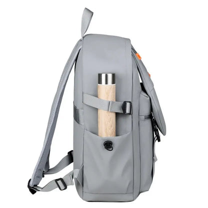 Travel Backpack Simple Solid Urban Man USB Backpacks for Men Lightweight Commuter Laptop Backpack Trend School Bag