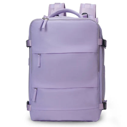 Travel Backpack Women Large Capacity Laptop Schoolbag Waterproof Lounge Fly Hiking Business Fashion New Arrival Oxford Backpacks