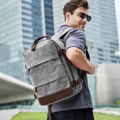 Travel Backpack for Men Women Carry On Backpack Flight Approved Personal Item Backpack, 17.3 inch Laptop Backpack Casual Daypack