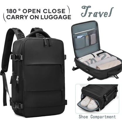 Travel Backpack for Women Carry on Laptop Multifinonal College Luggage Bag Casual Daypack Weekender School Backpacks Trend 2024