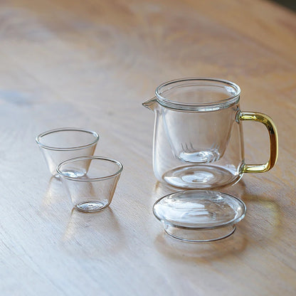 Travel Bag Chinese Kung Fu glass Tea set gaiwan teapot teacups fair mug tea sets white travel tea set drinkware Free shipping