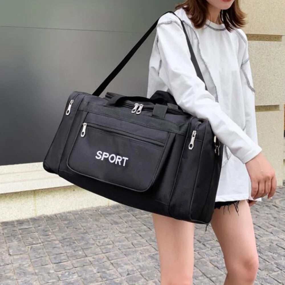 Travel Bag Large Capacity Handbag Portable Outdoor Carry Luggage  Practical Weekend Duffle BaG