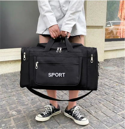 Travel Bag Large Capacity Handbag Portable Outdoor Carry Luggage  Practical Weekend Duffle BaG