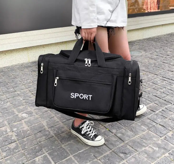 Travel Bag Large Capacity Handbag Portable Outdoor Carry Luggage  Practical Weekend Duffle BaG