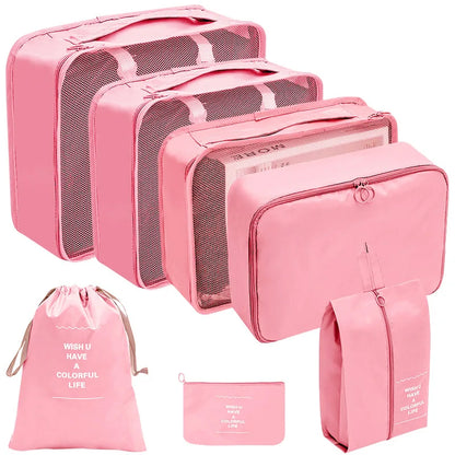 Travel Bag Organizer Clothes Luggage Travel Organizer Blanket Shoes Organizers Bag Suitcase Traveling Pouch Packing Cubes