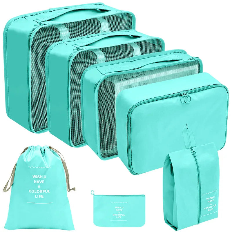 Travel Bag Organizer Clothes Luggage Travel Organizer Blanket Shoes Organizers Bag Suitcase Traveling Pouch Packing Cubes