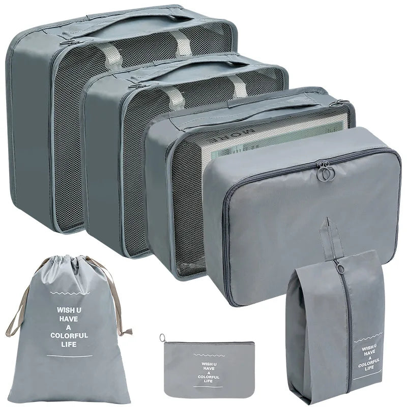 Travel Bag Organizer Clothes Luggage Travel Organizer Blanket Shoes Organizers Bag Suitcase Traveling Pouch Packing Cubes
