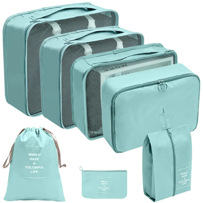 Travel Bag Organizer Clothes Luggage Travel Organizer Blanket Shoes Organizers Bag Suitcase Traveling Pouch Packing Cubes