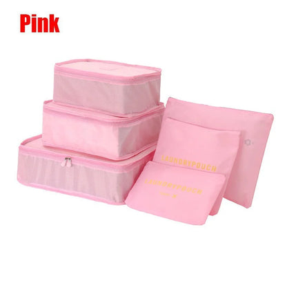 Travel Bag Organizer Clothes Luggage Travel Organizer Blanket Shoes Organizers Bag Suitcase Traveling Pouch Packing Cubes