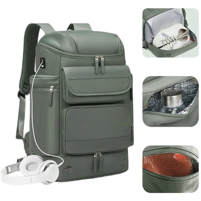 Travel Bags for Women Multifunction Large Capacity Light Trekking Waterproof Backpack Men 17.3 Inch Laptop Business Backpacks