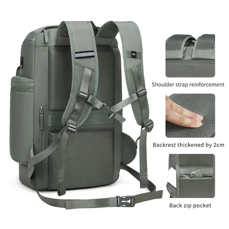 Travel Bags for Women Multifunction Large Capacity Light Trekking Waterproof Backpack Men 17.3 Inch Laptop Business Backpacks