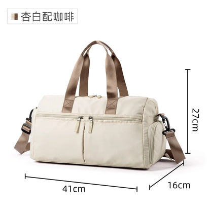 Travel Duffle Bag for Men Women Large Capacity Oxford Waterproof Weekend Overnight Bags Sport Dry and Wet Separation Fitness Bag