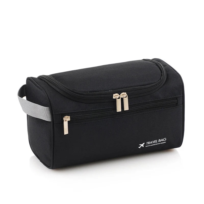 Travel Essentials Organizer Foldable Waterproof Oxford Makeup Bag Portable Women's Cosmetics Bags for Toiletry Pencil Case
