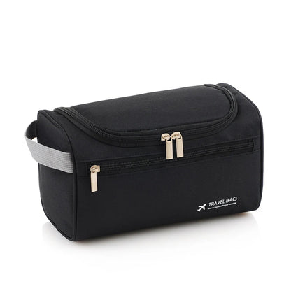 Travel Essentials Organizer Foldable Waterproof Oxford Makeup Bag Portable Women's Cosmetics Bags for Toiletry Pencil Case