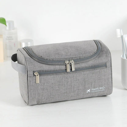 Travel Essentials Organizer Foldable Waterproof Oxford Makeup Bag Portable Women's Cosmetics Bags for Toiletry Pencil Case