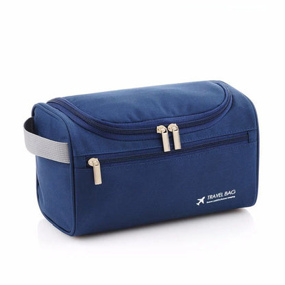 Travel Essentials Organizer Foldable Waterproof Oxford Makeup Bag Portable Women's Cosmetics Bags for Toiletry Pencil Case