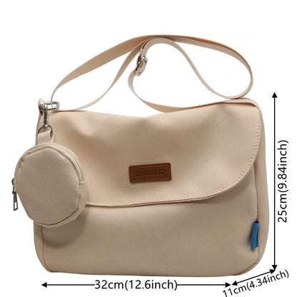 Travel Handbags For Women 2023 Big Capacity Design Shoulder Bags Casual Totes Bag Ladies High Quality Canvas Crossbody Bags