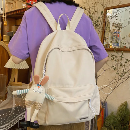 Travel Kawaii Harajuku Backpack Female Cute Bag Fashion Lady Waterproof Backpack Laptop Girls Student College Trendy School Bags